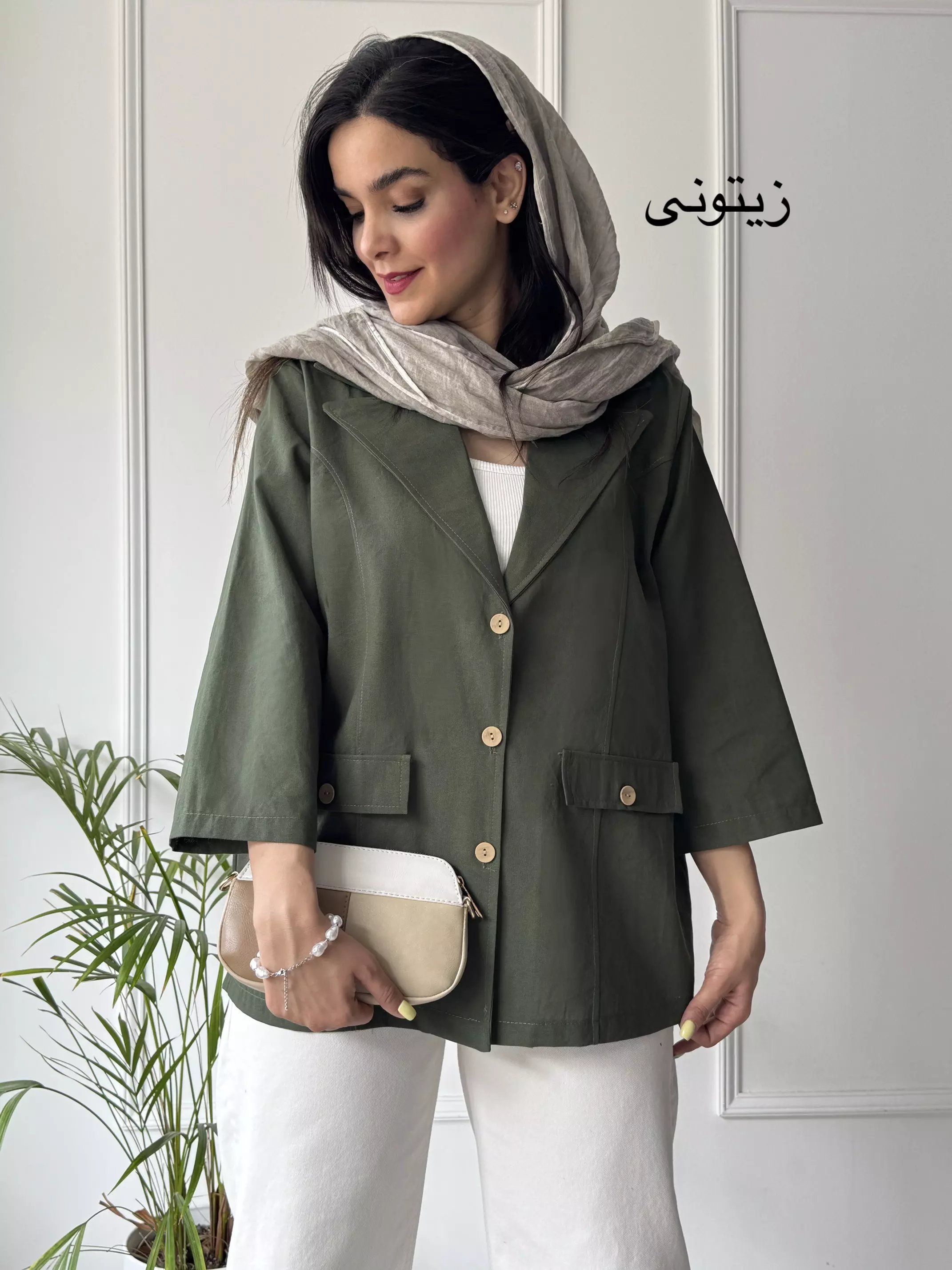 مانتو کتی لینن سلینا
